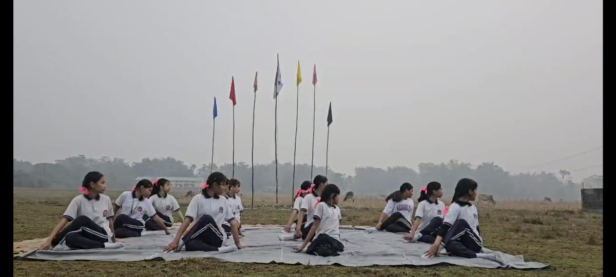 Yoga Under the Flags